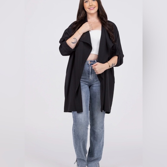 Black NWOT You Look Good Too Me Jacket by White Birch Black Label Size Small - Picture 6 of 10